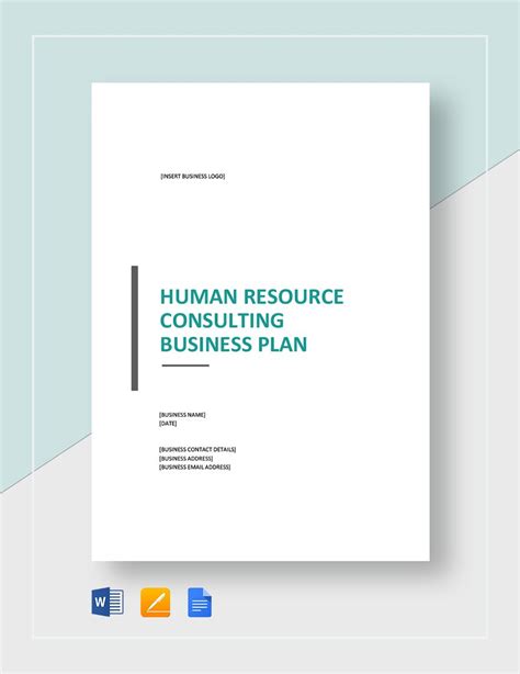 Human Resources Consulting Business Plan